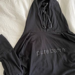 Black Pure Barre Hoodie